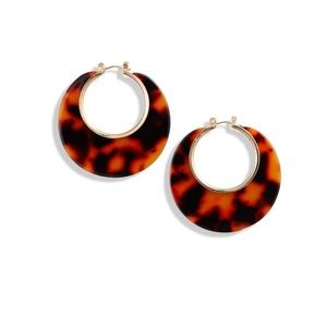 ❤3x$20 Hoop Earings Tortoise❤